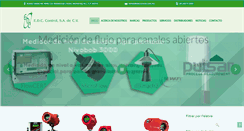 Desktop Screenshot of edccontrol.com.mx